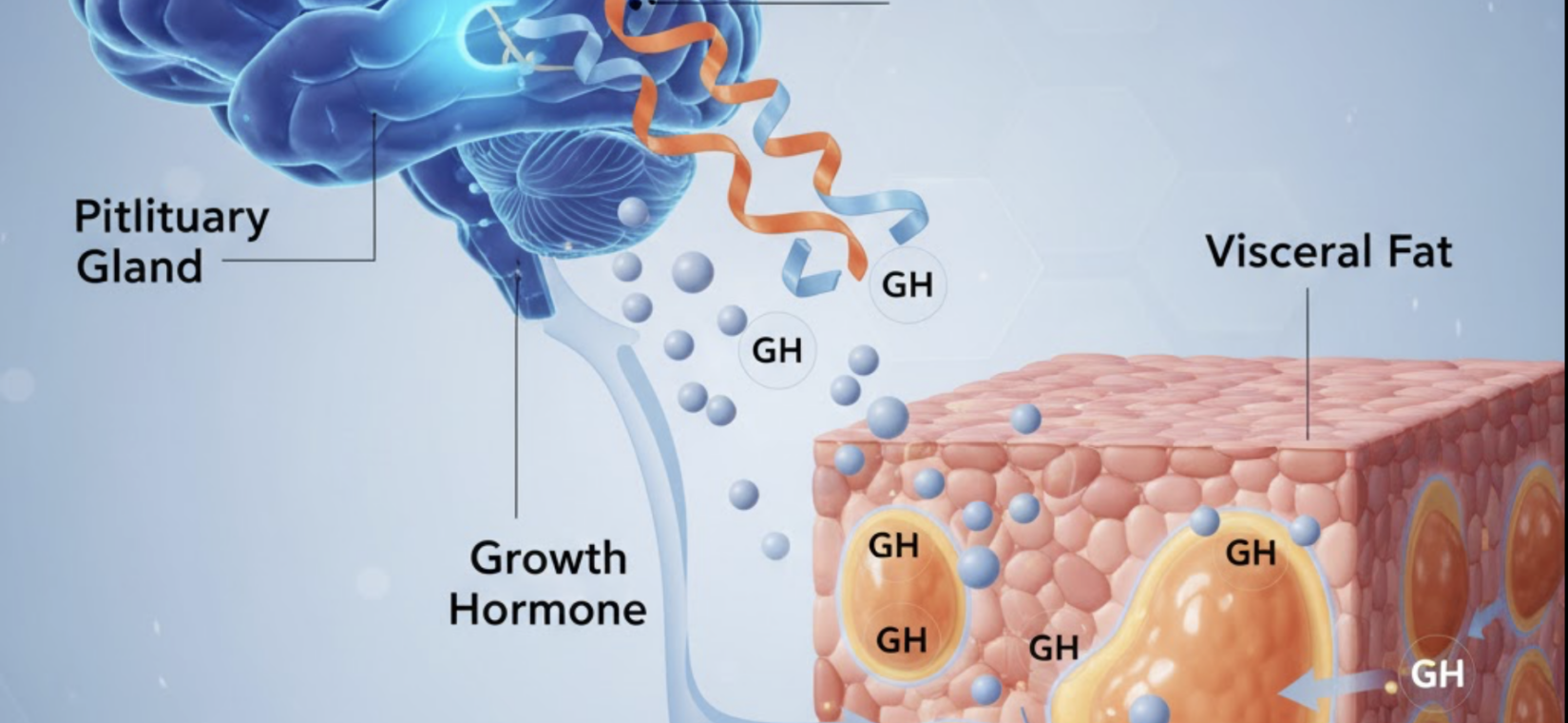 Tesamorelin: A Scientific Review of Mechanisms and Investigational Applications 1 Tesamorelin mechanism of action: GHRH analog stimulating pituitary growth hormone release and IGF-1 production